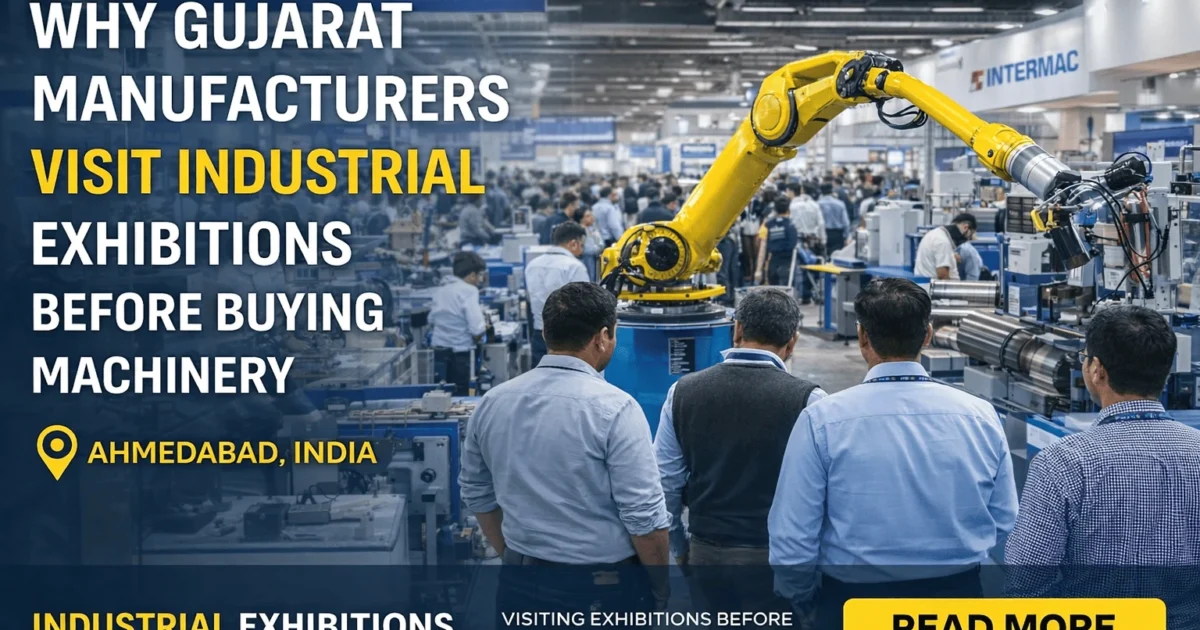 Why Gujarat Manufacturers Visit Industrial Exhibitions in Ahmedabad